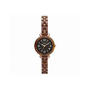 Horlogeband Fossil JR1410 Kunststof/Plastic Bruin 10mm